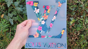 LV Louis Vuitton Flower Mini Big Color Logo