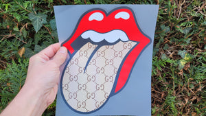 Gucci x Rolling stones tongue  Big Color Logo