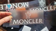 Load image into Gallery viewer, Moncler logo Sticker Iron-on
