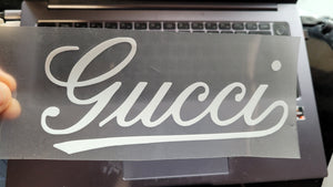 Symbol Old Gucci Logo Iron-on Sticker (heat transfer)