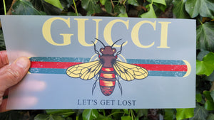 Gucci Bee Big Color Logo