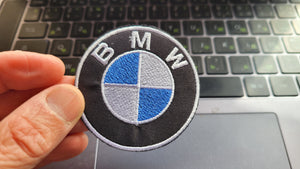 BMW Embroidered patch Logo (heat patch)