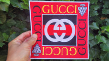 Load image into Gallery viewer, Gucci Embroidered patch Logo (heat applying)