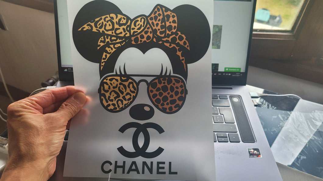 Chanel Color Logo (heat apply)