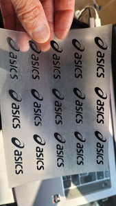 Asics Logo Iron-on Sticker (heat transfer)