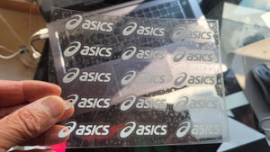 Asics Logo Iron-on Sticker (heat transfer)