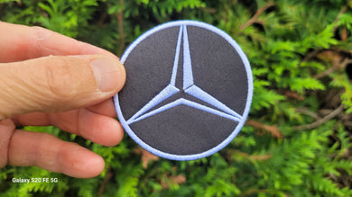 Mercedes Embroidered patch Logo (heat patch)