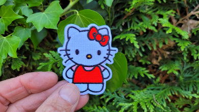 Hello Kitty  Embroidered patch Logo