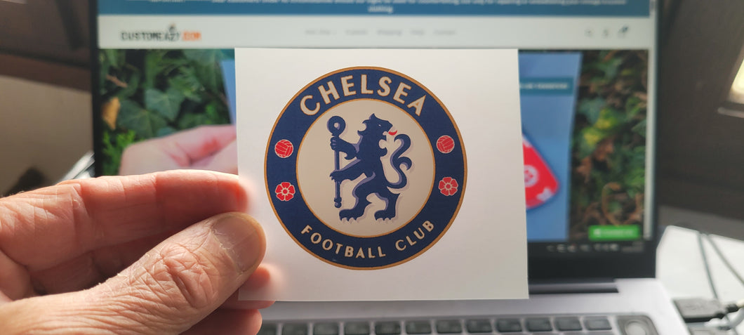 Chelsea colored Logo Iron-on (heat transfer)