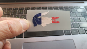 Lacoste flag colored Logo Iron-on (heat transfer)