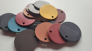 NEW!!! Real Leather Keychain Logo