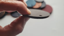 Load image into Gallery viewer, NEW!!! Real Leather Keychain Logo