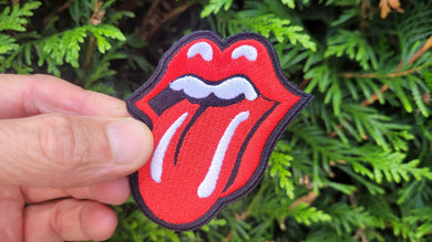 Rolling Stones Tangue Embroidered patch Logo