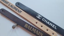 Load image into Gallery viewer, NEW!!! Real Leather  Bracelet Custom and Brand Logo