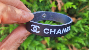 NEW!!! Real Leather  Bracelet Custom and Brand Logo