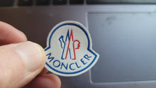 Load image into Gallery viewer, Real Leather Moncler iron-on patch Logo