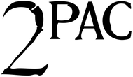 tupac logo iron on