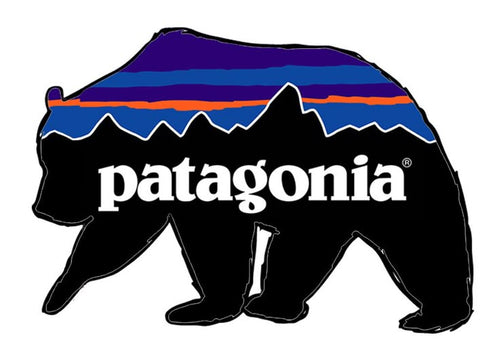 Patagonia Bear  Full Color Logo (heat transfer)