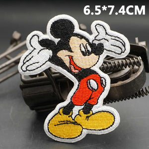 Mickey Mouse HATCH BD117-1 Embroidered Patch - Heat Apply
