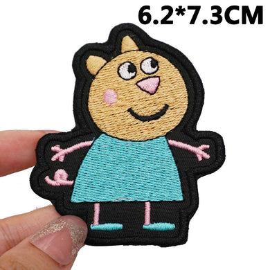 Peppa Pig HATCH  BD89-2 Embroidered Patch - Heat Apply