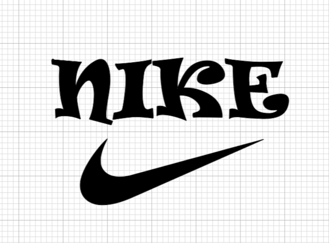 4 Nike Design Brand Logo Iron-on Decal (heat transfer)