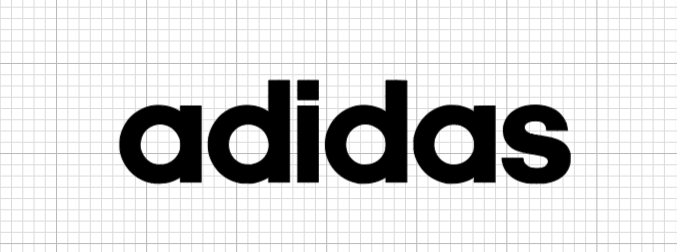 Adidas lettering Logo Iron-on Sticker (heat transfer) – Customeazy