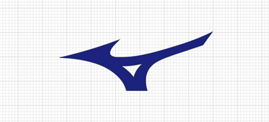 Mizuno Logo Iron-on Sticker (heat transfer)