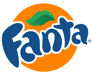 Fanta Logo Iron-On Patch – Full-Color Print