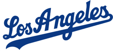 Los Angeles Logo Iron-on Decal (heat transfer)