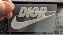 Load image into Gallery viewer, Nike x Dior Logo Iron-on Sticker (heat transfer)