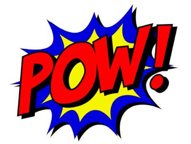 Pow Logo Iron-On Patch – Full-Color Print (Copy)