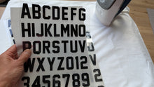 Load image into Gallery viewer, 3D Puff HTV Letters &amp; Figures Iron-On Transfer
