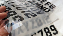 Load image into Gallery viewer, 3D Puff HTV Letters &amp; Figures Iron-On Transfer