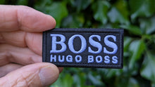 Load image into Gallery viewer, Hugo Boss embroidered Iron On patch Logo
