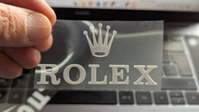 Load image into Gallery viewer, Rolex Brand Logo Iron-on Decal (heat transfer)