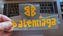 Load image into Gallery viewer, Balenciaga  Logo Iron-on Sticker (heat transfer)