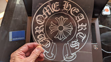 Load image into Gallery viewer, Chrome Hearts logo Sticker Iron-on (heat transfer)