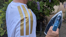 Load image into Gallery viewer, NEW! Giant Adidas 3 Stripes Logo Iron-on Sticker (heat transfer)