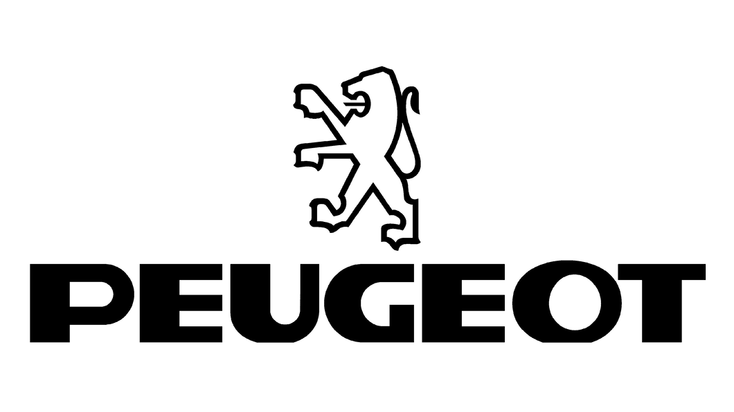 Peugeot Logo Iron-on Decal (heat transfer)