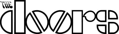 The Doors Logo Iron-on Decal (heat transfer)