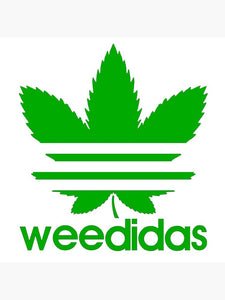 Adidas marijuana leaves Logo Iron-on Sticker (heat transfer)