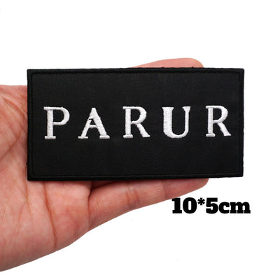 PARUR PATCH BB12-2 Embroidered Patch - Heat Apply