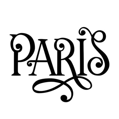 Paris  Logo Iron-on Decal (heat transfer)