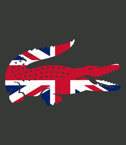Lacoste flag colored Logo Iron-on (heat transfer)