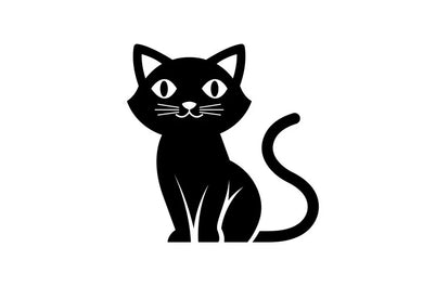 Cat logo Iron-on Decal (heat transfer) (Copy)