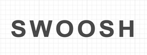 Nike "Swoosh" lettering Logo Iron-on Sticker (heat transfer)