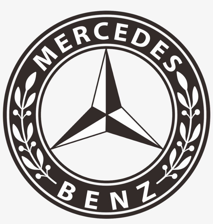 Mercedes Benz Logo Iron-on Decal (heat transfer) – Customeazy