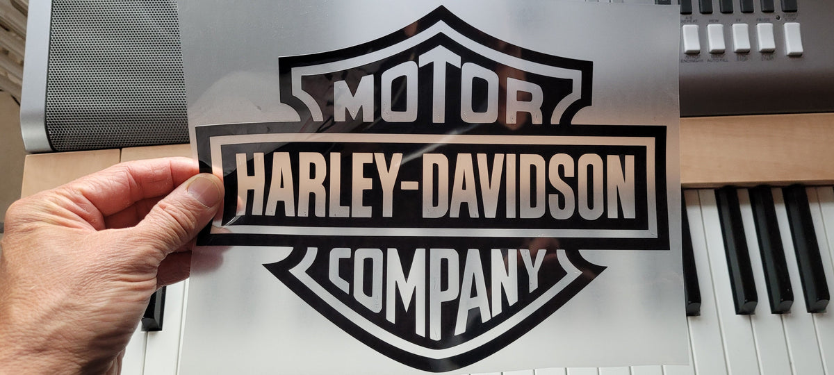 Harley Davidson Logo Ironon Decal (heat transfer) Customeazy