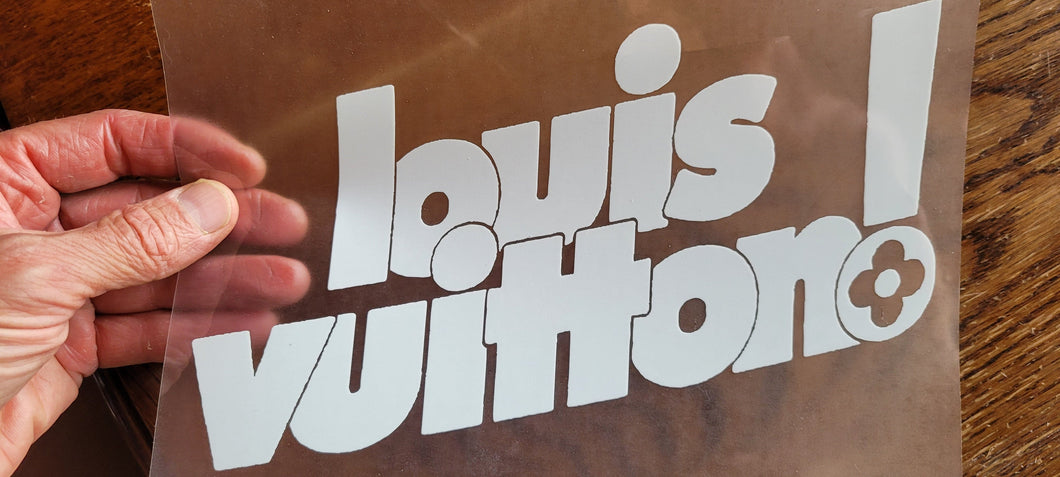 LV Louis Vuitton Danube Bag Logo Iron-on Sticker (heat transfer) –  Customeazy