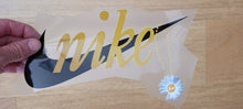 Load image into Gallery viewer, Nike Chain with flower Big Color Logo Heat Transfer